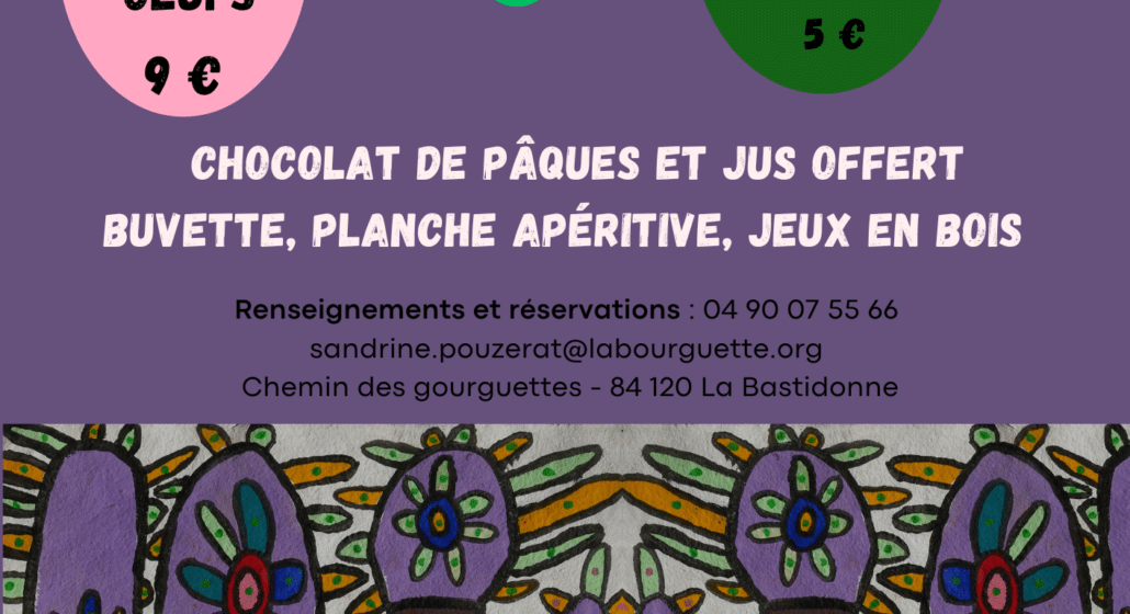 Affiche chasse aux œufs 2025